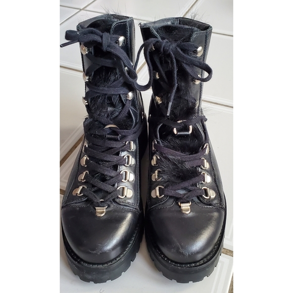 Like New! All Saints Franka Shearling Boots size 36 - Picture 6 of 14